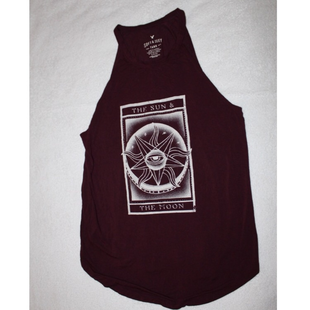 American Eagle “The Sun & The Moon” Tank